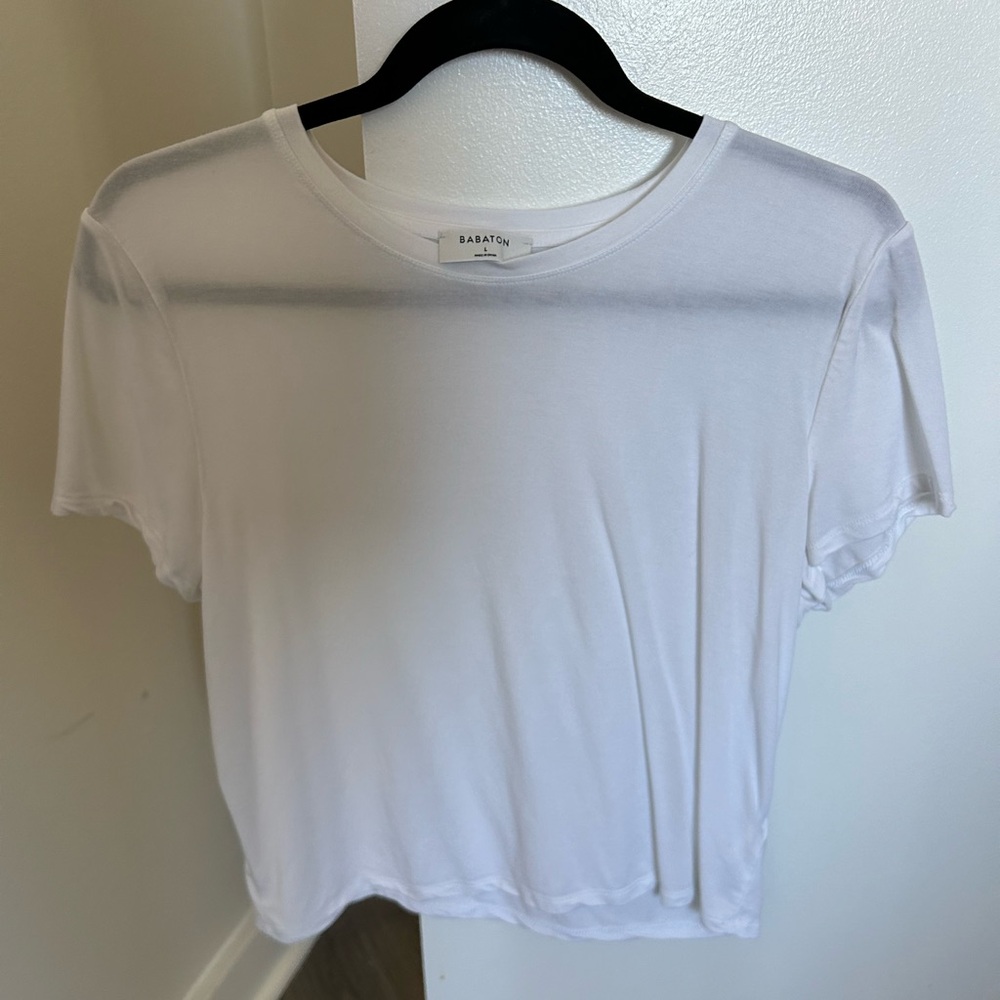Aritzia Babaton white tee